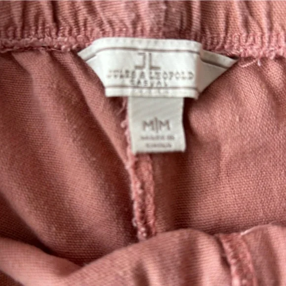 Women’s Casual Cropped Tan Pants - Picture 2 of 7